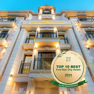 5* Hotel Garden - Certificate Of Excellence 10 Five-stars For 2024 Awarded By Htif